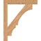 Ekena Millwork Balboa Block Smooth Bracket, Western Red Cedar, 3 1/2"W x 30"D x 36"H BKT04X30X36BOA05SWR - alternate 3